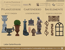 Tablet Screenshot of garten-passion.de